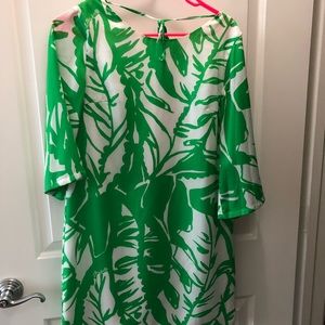 Lilly pulitzer for target green print shift dress